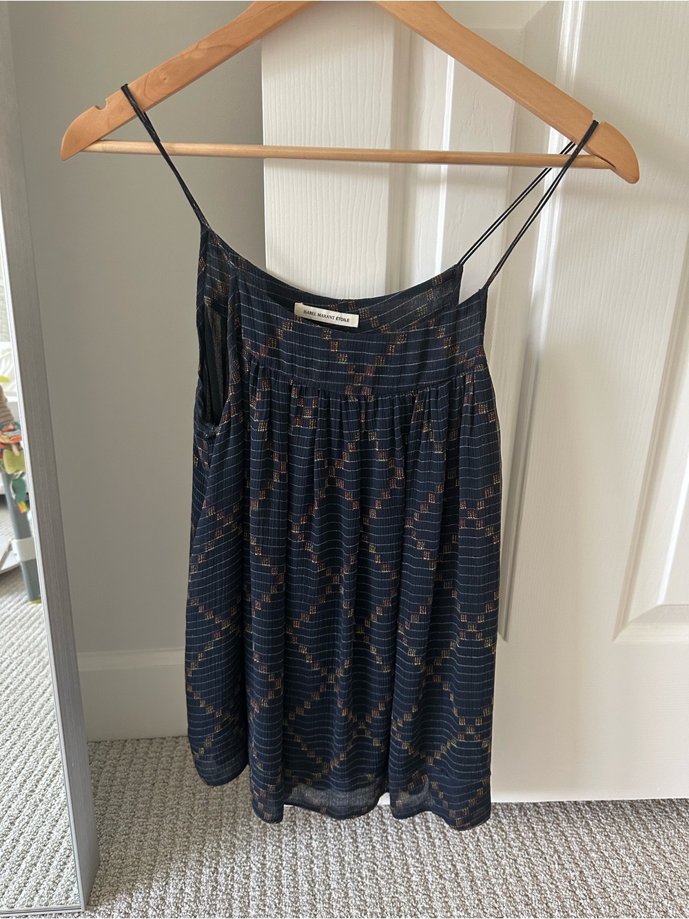 Isabel Marant Navy Tank Top